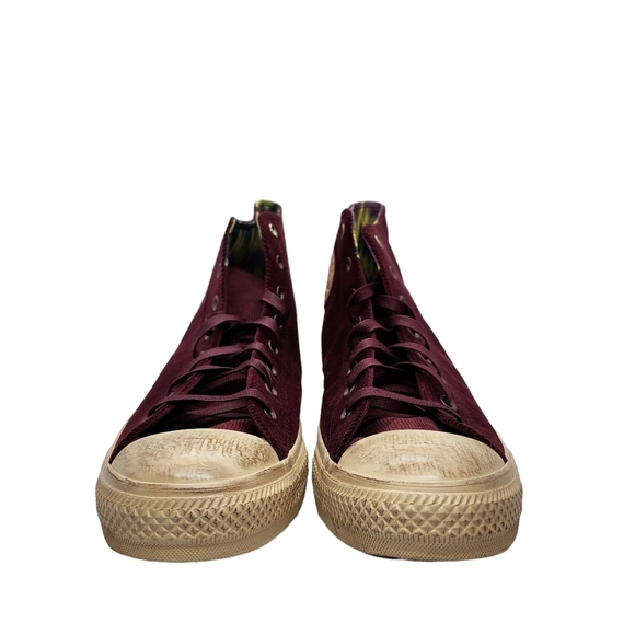 Converse x Wonka Men's Chuck Taylor All Star Bordeaux Corduroy Shoes - 13 - Picture 3 of 10